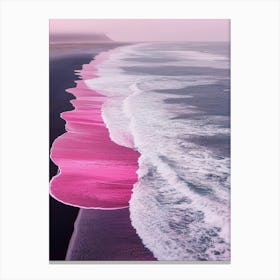 Pink Sand Beach Canvas Print