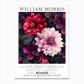 William Morris Cotton Prints Exhibition 1 Canvas Print