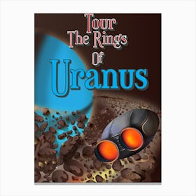 Tour The Rings Of Uranus Canvas Print