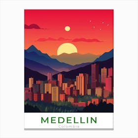 Colombia Medellin Travel 1 Canvas Print