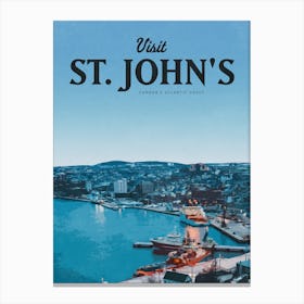 Visit St John'S Canvas Print