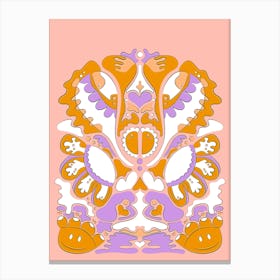 Psychedelic Pattern Canvas Print