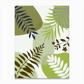 Fern Leaves 6 Canvas Print