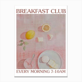 Breakfast Club Crumpets 1 Canvas Print