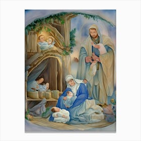 Nativity Scene 9 Canvas Print