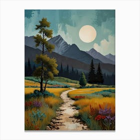 Landscape Painting Canvas Print