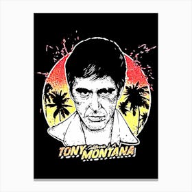 Tony Montana Canvas Print