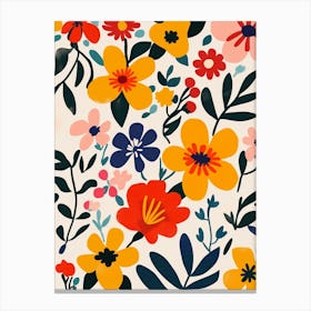 Floral Pattern 6 Canvas Print