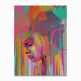 A Woman Canvas Print