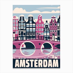 Amsterdam Cityscape 1 Canvas Print