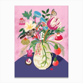 Surprising Sweets Bouquet Canvas Print