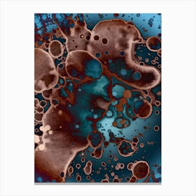 Abstraction Watercolor Canvas Print