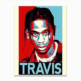 Travis Scott 38 Canvas Print