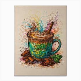 Coffee Mug 2 Canvas Print