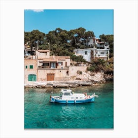 Fishingtown in Mallorca | Cala Figuera, a beautiful Spanish village Canvas Print