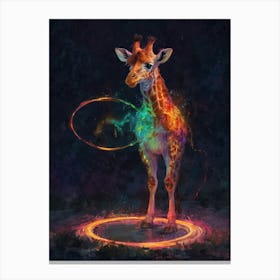 Giraffe 80 Canvas Print