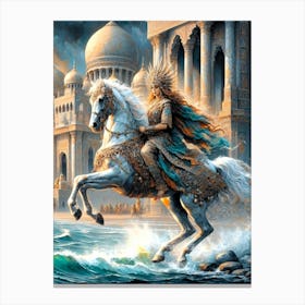 Creative Horse Beauty Illustration Nr 69 Canvas Print