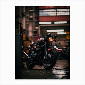 Triumph Bonneville 9 Canvas Print