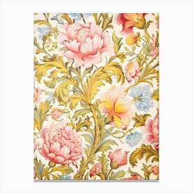 Floral Wallpaper 152 Canvas Print