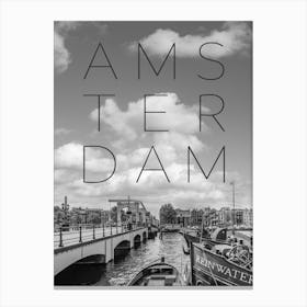 Magere Brug In Amsterdam Canvas Print