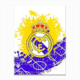 logo real madrid Canvas Print