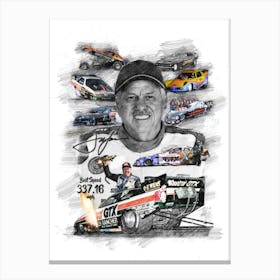 John Force "Brute Force" 1 Canvas Print