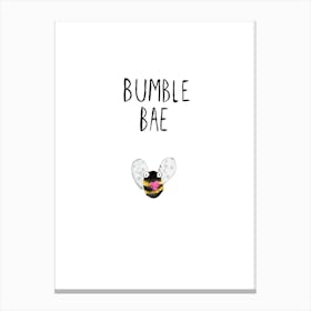 Bumble Bae Canvas Print