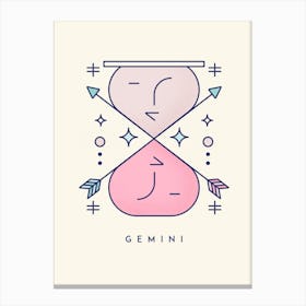 Gemini Canvas Print
