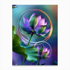 Lotus Flower 128 Canvas Print