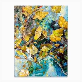 Autumn Leaves Three Canvas Print