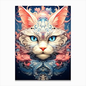 Mystical Cat Canvas Print