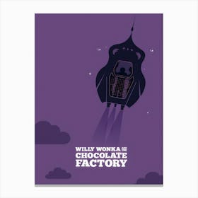 Willy Wonka And The Chocolate Factory Canvas Print