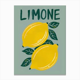 Limone Canvas Print