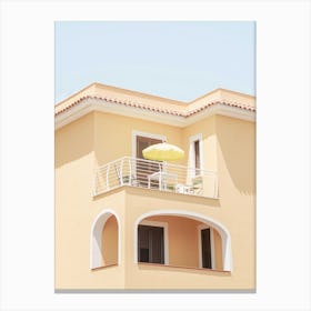Italian Balcony Canvas Print