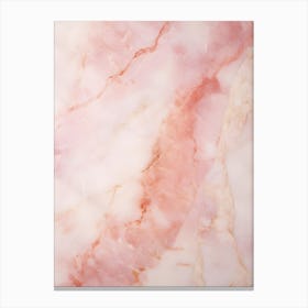 Pink Marble Canvas Print