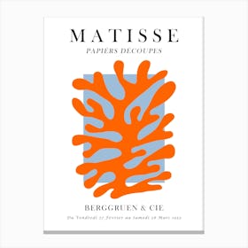 Matisse poster 13 Canvas Print