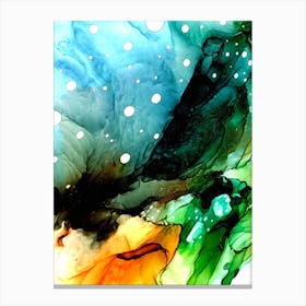 Abstract Watercolor Painting 2 Canvas Print