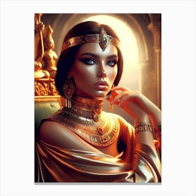 Cleopatra Portrait Artwork 161 Canvas Print