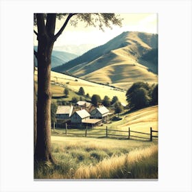 House Into Forest Canvas Print