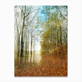 Autumnal Blanket Canvas Print