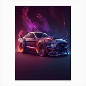 Futuristic Car Canvas Print