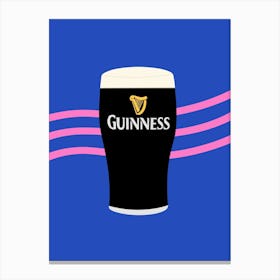 Pint Of Guinness Canvas Print
