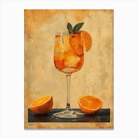 Aperol Spritz Art Print 187 Canvas Print