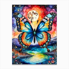 Surrealism Fairytale Butterfly v1 Canvas Print