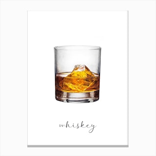 Whiskey Canvas Print