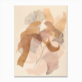 Ginkgo Leaves 25 Canvas Print