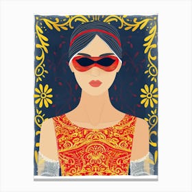 Chinese Girl 3 Canvas Print