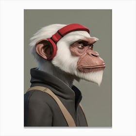 Chimpanzee 5 Canvas Print