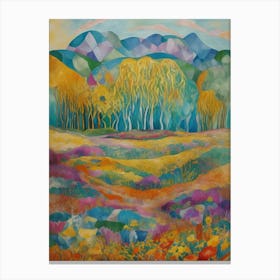 Landscape With Trees 9 Canvas Print