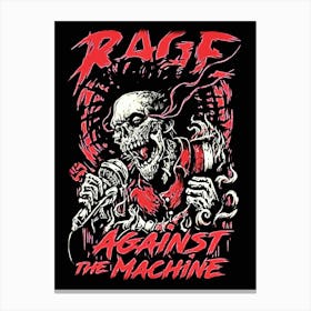 Rage Against The Machine 2 Canvas Print